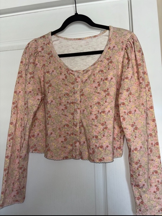 LoveShackFancy Sweaters - LOVESHACKFANCY JONAH CROPPED CARDIGAN